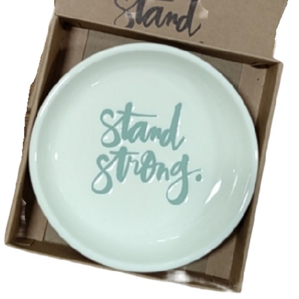 Stand Strong Trinket Tray